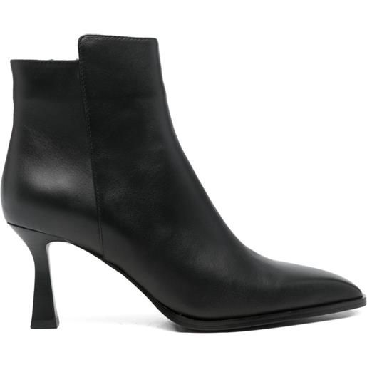 Lola Cruz stivaletti in pelle - nero