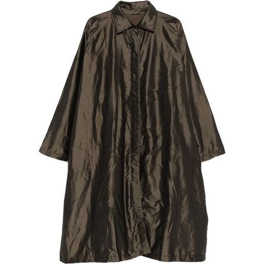 Christian Peau cappotto con bottoni - verde