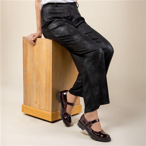 Soffice Sogno ballerine mary jane in pelle punta tonda e tacco 3,5 cm