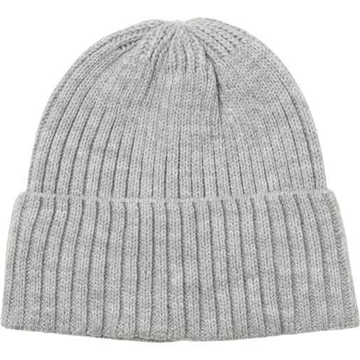 JACK & JONES jacatlas beanie ln light grey melange berretto uomo