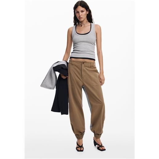 Desigual pantaloni jogger ibridi