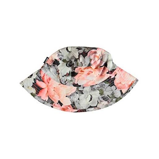 Molo nadia, cappello della benna uv unisex-bimbi 0-24, fiore, 1-2 anni