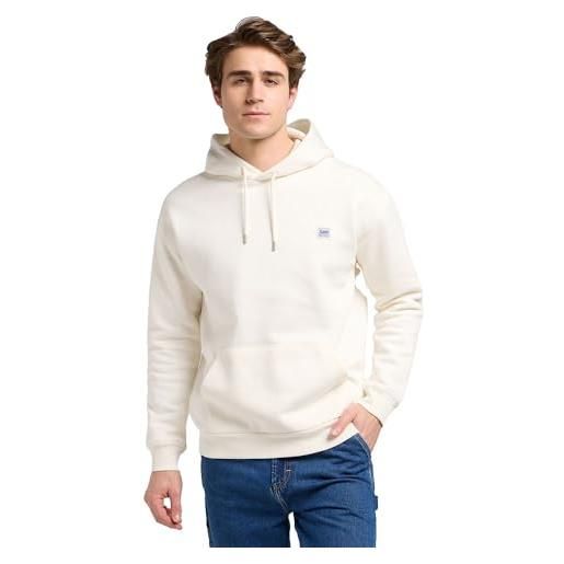 Lee felpa con cappuccio ww, ecru i, l