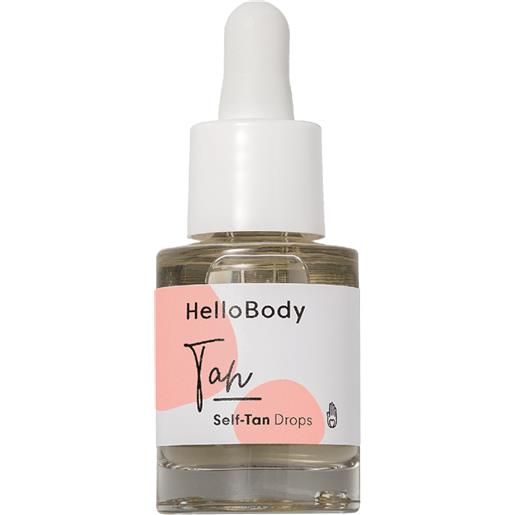 HELLO BODY self-tan drops 15ml - autoabbronzante viso