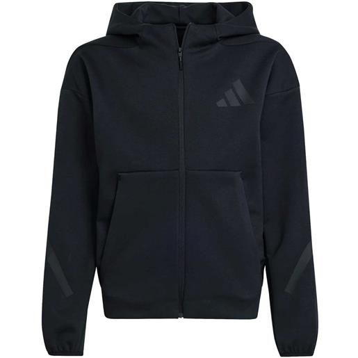 ADIDAS felpa c/capp fz z. N. E. Bambino