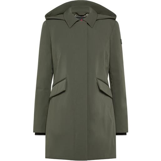 PEUTEREY cappotto con cappuccio telia donna