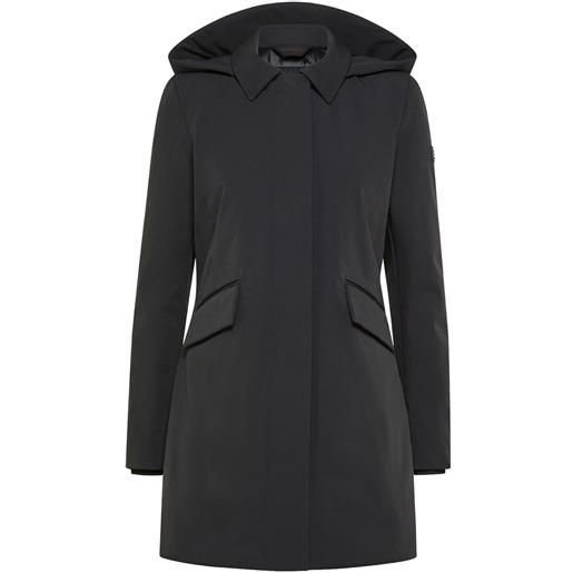PEUTEREY cappotto con cappuccio telia donna