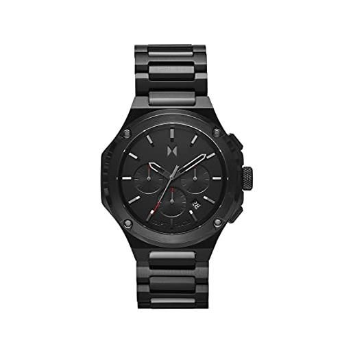 MVMT Orologio con Cronografo al Quarzo da uomo con cinturino in nylon Verde oliva - 28000200-D