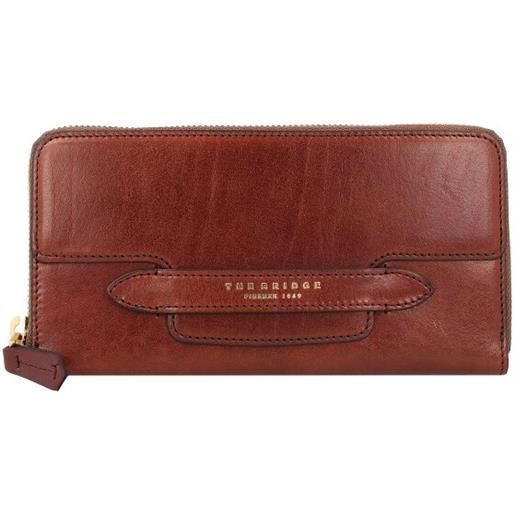 The Bridge lucrezia portafoglio in pelle 19 cm marrone