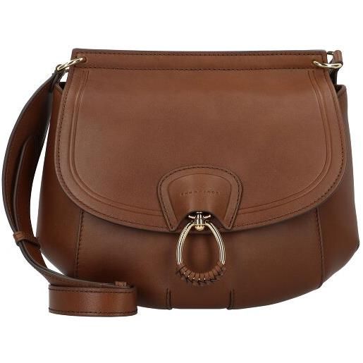 The Bridge erica borsa a tracolla pelle 30 cm marrone
