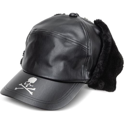 Mastermind World cappello in pelliccia sintetica - nero