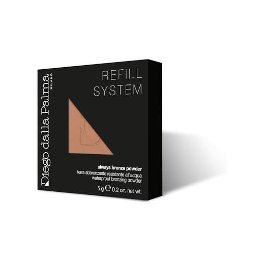 Diego dalla palma refill always bronze terra abbronzante resistente all'acqua 112 cappuccino