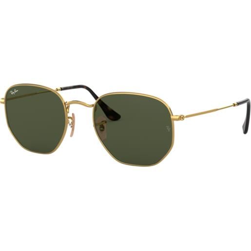 Ray-Ban hexagonal flat lenses rb 3548n (001)
