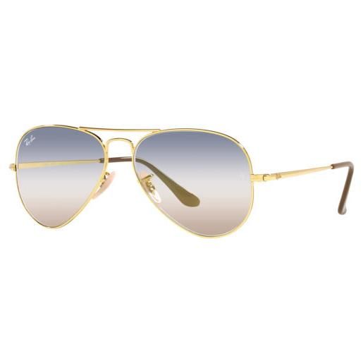 Ray-Ban aviator metal ii bi-gradient rb 3689 (001/gd)