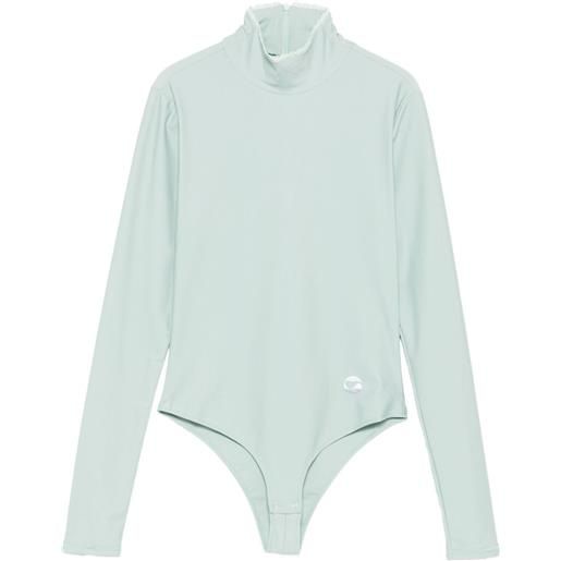 Coperni body con maniche lunghe - verde