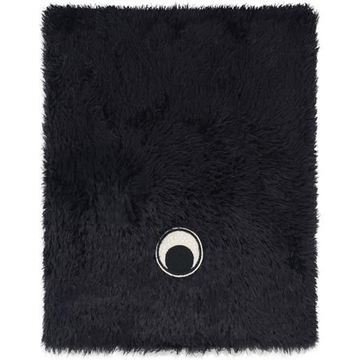 Marine Serre sciarpa in maglia - nero