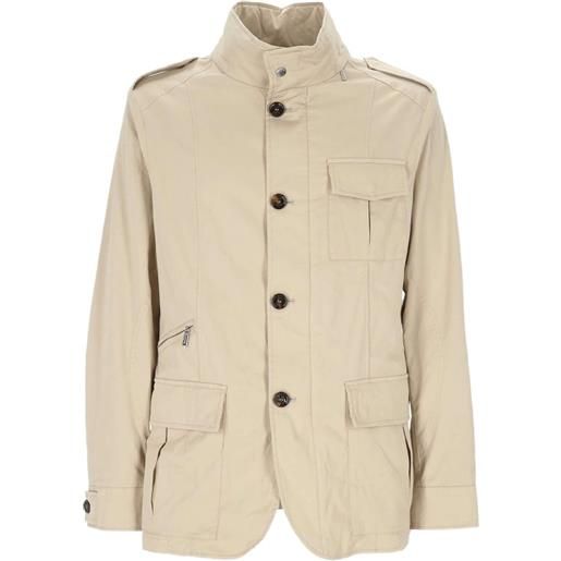 Moorer giacca con tasche - toni neutri