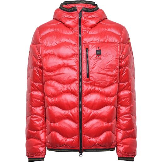 BLAUER piumino leggero ad onde wave