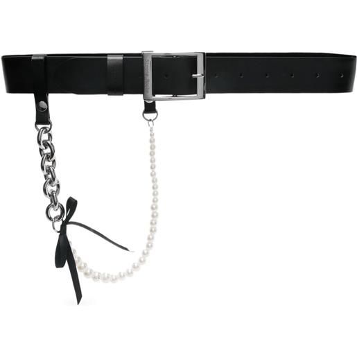 Simone Rocha cintura con decorazione - nero