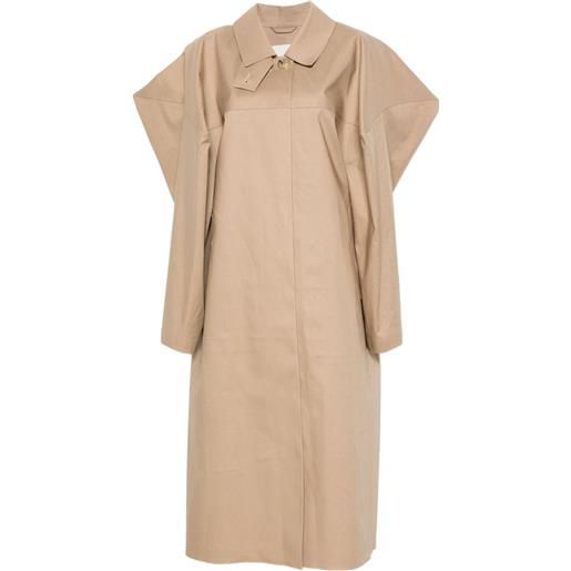 Viktor & Rolf impermeabile in cotone - marrone