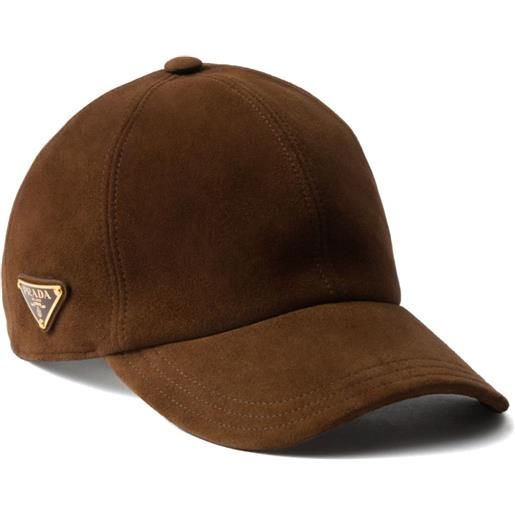 Prada cappello da baseball - marrone