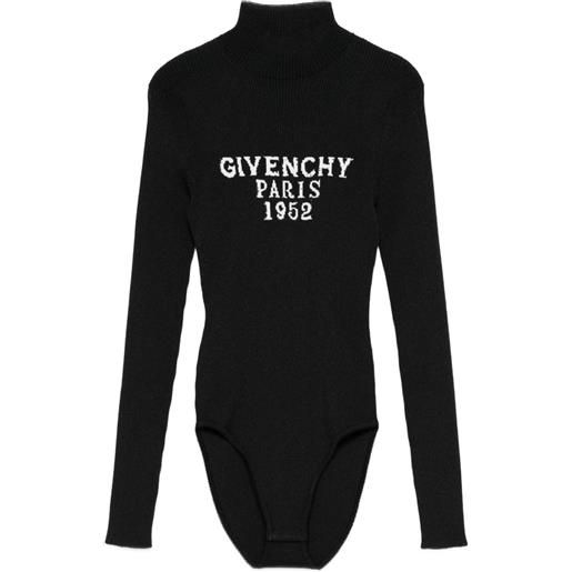Givenchy body a collo alto - nero