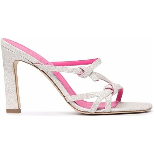 Dee Ocleppo sandali con glitter - grigio