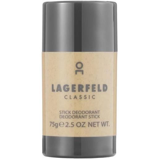 Karl Lagerfeld classic deodorant stick 75 ml deodorante spray