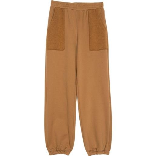 TWINSET pantaloni jogger con tasche applicate