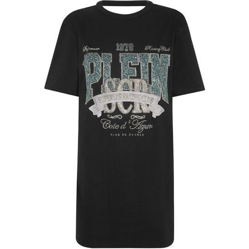 Philipp Plein abito con strass - nero
