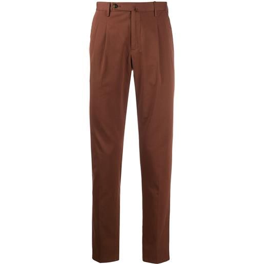 PT Torino pantaloni taglio straight - marrone