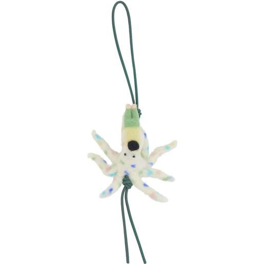 LOEWE ciondolo octopus - bianco