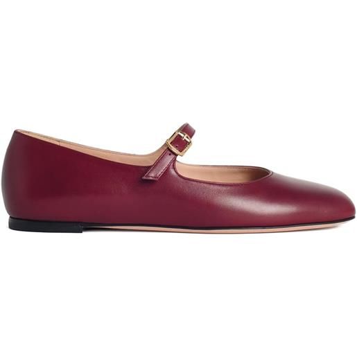 Bally ballerine con fibbia - rosso