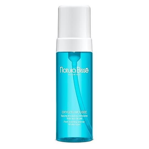 Natura Bissé oxygen mousse | schiuma detergente viso rinfrescante con estratto di polyporus officinalis, acqua di mare e betaína | 150 ml