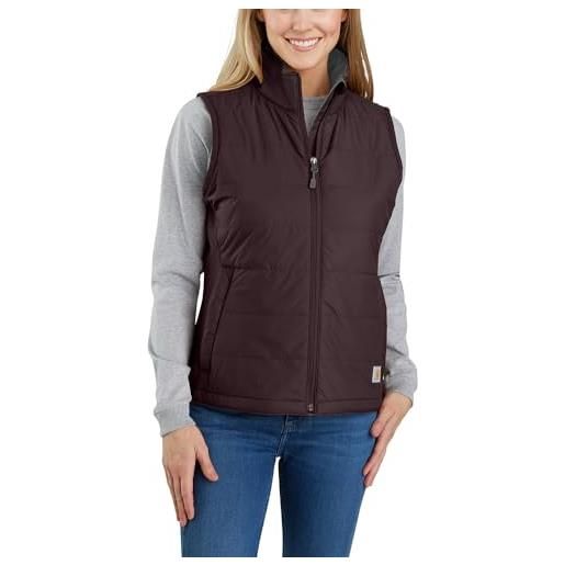 Carhartt rain defender 105984 - giacca antipioggia da donna, vestibilità comoda, leggera, blackberry. , x-small