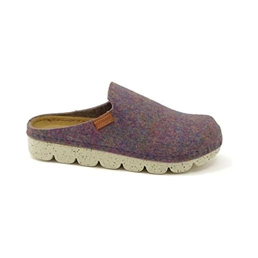 GRÜNLAND il benessere è naturale grunland ci2777 poff ciabatta donna s. Glicine 35