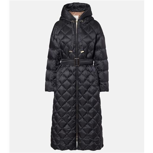 Max Mara cappotto trapuntato the cube trepar con cappuccio