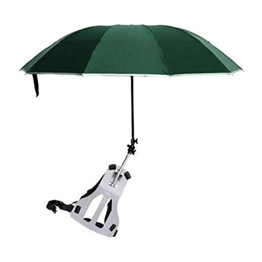 AXDNH zaino con ombrello, ombrello a 360 ° uomini e donne sport all'aria aperta escursionismo zaino ombrello mani di liberazione, f