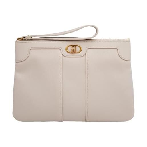 Liu Jo jeans pochette con logo true champagne