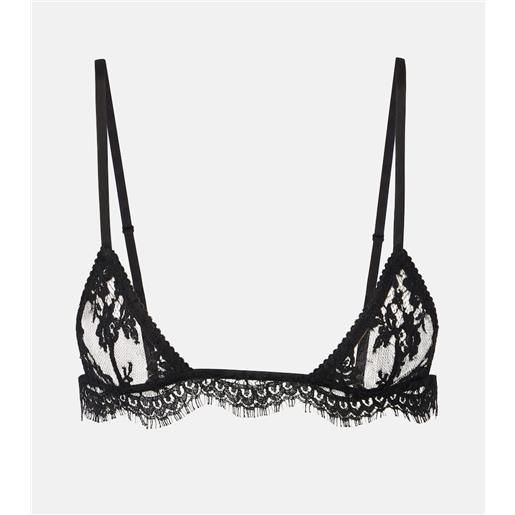 Dolce&Gabbana bralette in pizzo di misto cotone