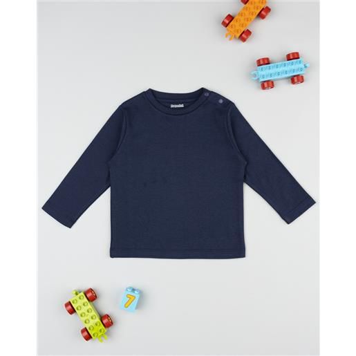 Prénatal t-shirt bimbo blu scuro maniche lunghe