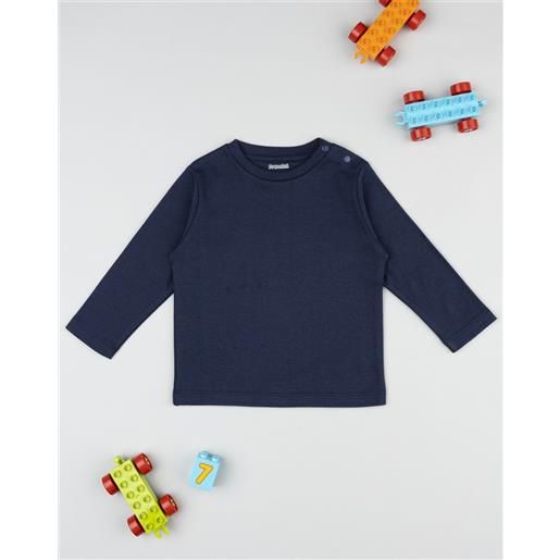 Prénatal t-shirt bimbo blu scuro maniche lunghe