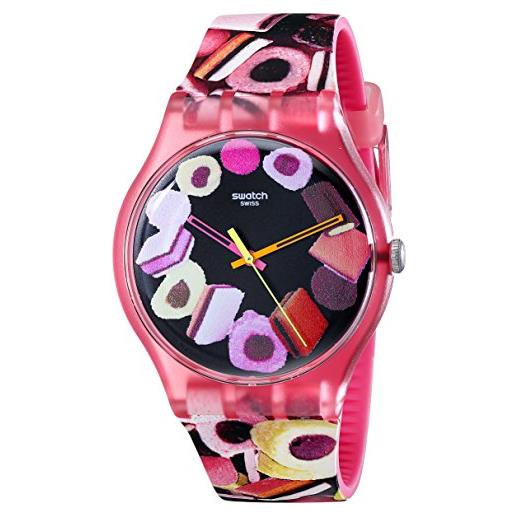 Swatch lekker suop102 - orologio da donna, nero, colore: ral
