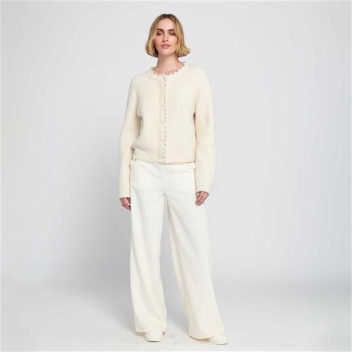 ELLE cardigan con perle