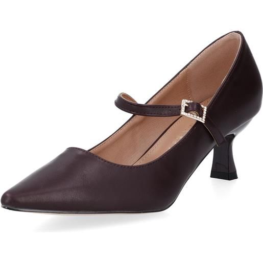 Kharisma décolleté mary jane a punta con tacco 4cm