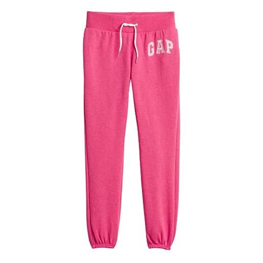GAP pantaloni della tuta da jogging da ragazza con logo, giubileo rosa, xl