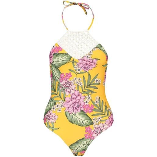 GUESS costume intero inserti uncinetto donna