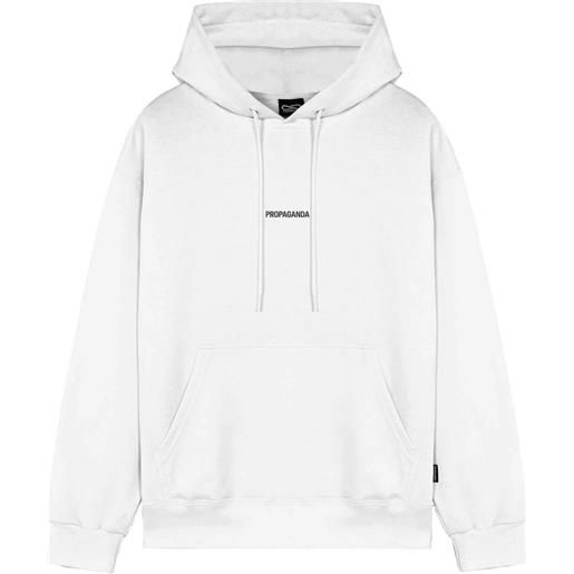 PROPAGANDA felpa con cappuccio ribs