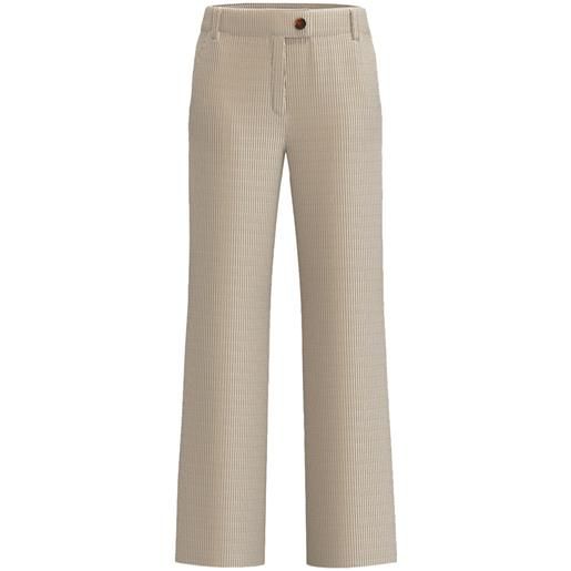 EMME MARELLA pantalone fluido in velluto donna