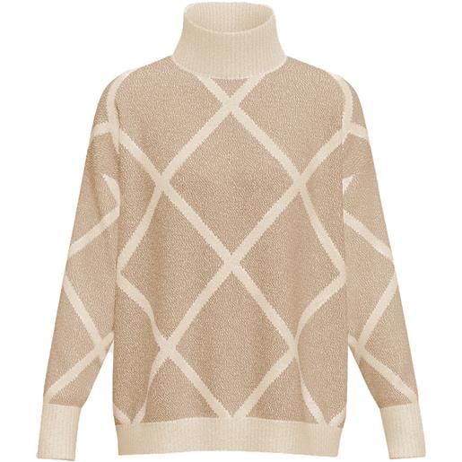 EMME MARELLA maglia docevita mix lana mulinee lurex donna